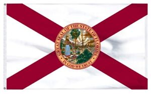3x5 ft FLORIDA OFFICIAL STATE FLAG The Sunshine State Outdoor Nylon Made in USA