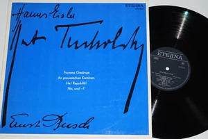 Tucholsky, Eisler, Busch -Ernst Busch Singt...- LP Eterna (8 10 019) near mint - Picture 1 of 1
