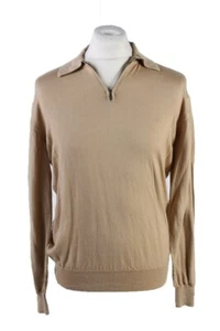 Jersey Joop Jersey Cremallera Cuello Lana Vintage Crema L-IL1811 - Imagen 1 de 4
