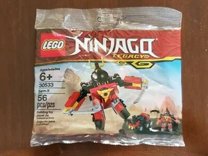 Lego Set 30533 Ninjago Legacy Sam-X New in Sealed Poly Bag - Picture 1 of 1