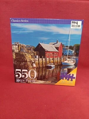 Creative Edge "Harbor Home" 550 Piece Jigsaw Puzzle 24"×18" free shipping  - Image 1 of 4