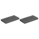 Graphite Block Ingot Rectangle Graphite Electrode Plate 85x47.5x8mm, Pack of 2