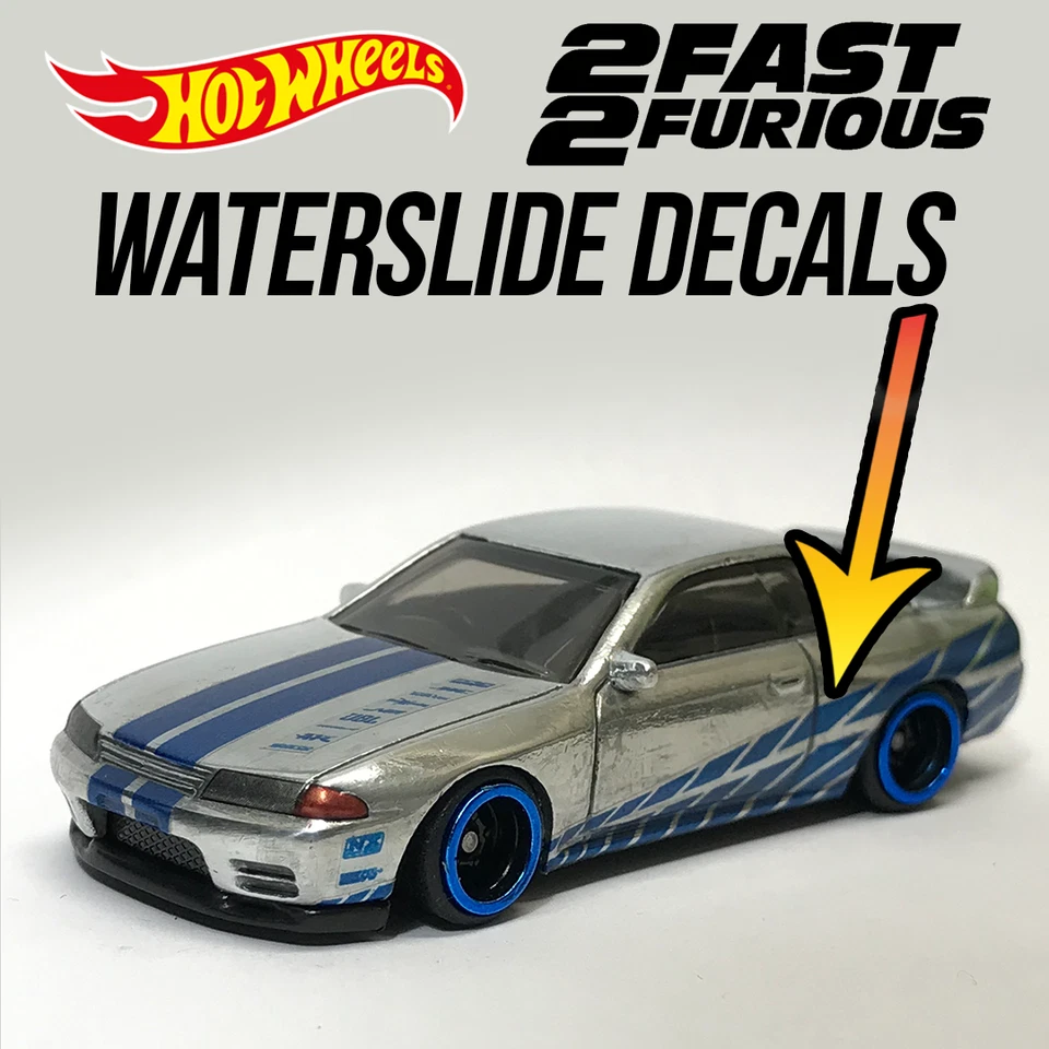 2 Fast 2 Furious Paul Walker / Brian's Nissan Skyline GTR R34 Livery for Hot - Image 1 of 4