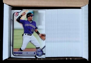 250x LOT - ADAEL AMADOR ROCKIES 2022 BOWMAN DRAFT #BD-59 - Picture 1 of 3