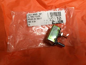 INTERRUPTOR DE CIRCUITO DE UN SOLO POLO 15 AMP HARLEY 73/UP HD 74589-73 - Imagen 1 de 1