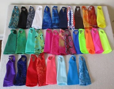 HANDMADE Halter Dresses for Barbie & Fashion Royalty Dolls