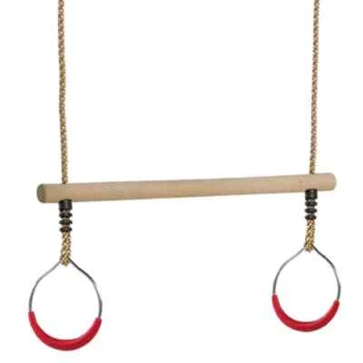 MyGarden - Wooden Trapaze with Gym Rings for Kids - Image 1 of 4