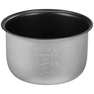 Rice Cooker Inner Pot Replacement Liner Electric Stainless Steel - Picture 1 of 11