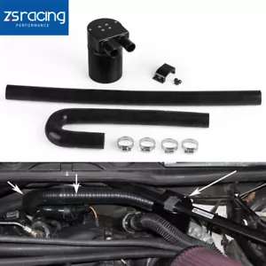 Tanque de lata de captura de aceite con manguera de silicona para radiador para BMW N54 335i - Imagen 1 de 11