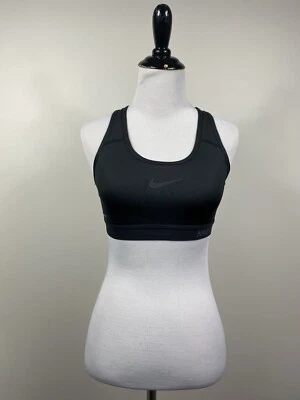 Nike Pro Bra S Black Alpha High Support Racer Back - Image 1 of 4