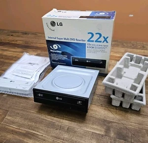 LG 22x GH20 Internal Super Multi DVD Rewriter Bezel 8.5 GB Electronics-NIB/NEW - Afbeelding 1 van 4