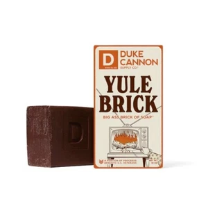 Jabón en barra Duke Cannon Big Ass YULE BRICK 10 OZ aroma borracho/leñoso, HECHO EN EE. UU. - Imagen 1 de 5