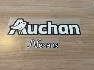 Flocage Sponsor officiel AUCHAN + NEXANS L1 RC LENS home 2024-2025 vendeur pro - Foto 1 di 1