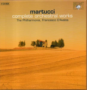 4 CDs Giuseppe Martucci COMPLETE ORCHESTRAL WORKS D'Avalos | exzellent (CB3907) - Bild 1 von 7