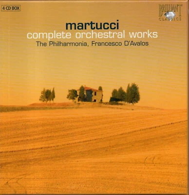 4 CDs Giuseppe Martucci COMPLETE ORCHESTRAL WORKS D'Avalos | exzellent (CB3907) - Bild 1 von 4