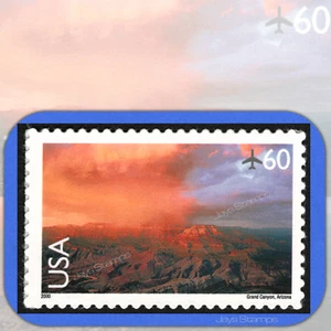 2000  GRAND CANYON  Scenic American Landscapes  60¢  Single  AIR MAIL  #C135 - Picture 1 of 2