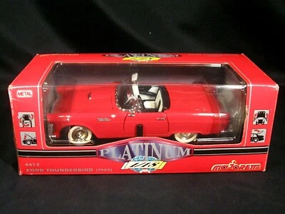 Majorette Platinum Ford Thunderbird 1955 Red 1/18 - Image 1 of 4