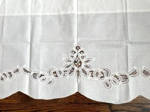 Scalloped Cotton Valance - Picture 1 of 2