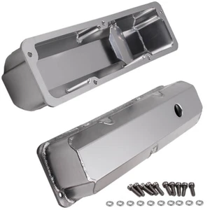 Cubiertas de válvula 1/4" billet rail para FORD BIG BLOCK FE 352 360 406 427 428 1958-76 - Imagen 1 de 14