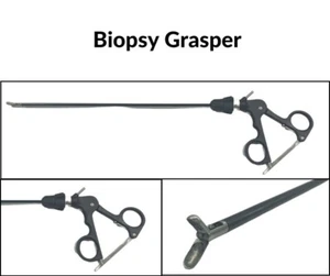 Laparoscopic SS Biopsy Grasper 5x330mm Reusable Surgical Instruments CE approved - Picture 1 of 11