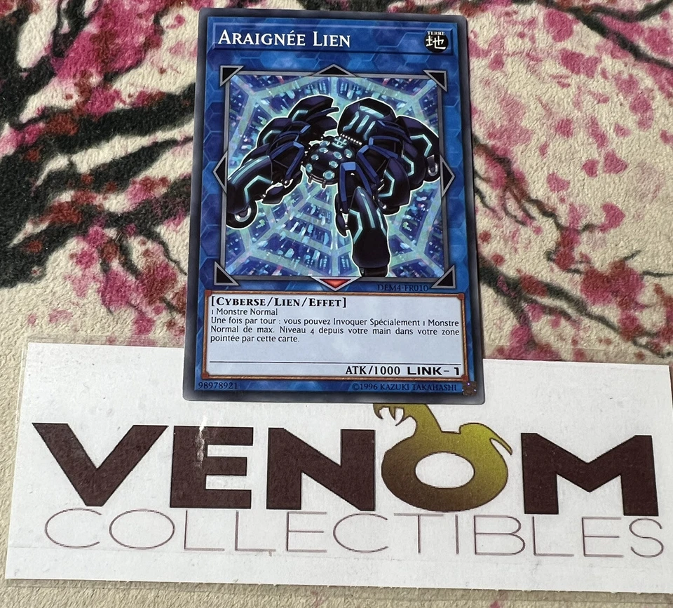 1x (M/NM) - *FRENCH* Link Spider - DEM4-EN010 - Common - Unlimited YuGiOh - Image 1 of 1