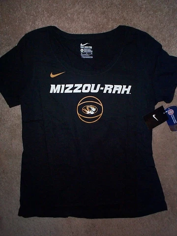 ($24) NIKE Missouri Tigers MIZZOU ncaa Jersey Shirt Adult WOMENS/WOMEN'S (xl) Cover