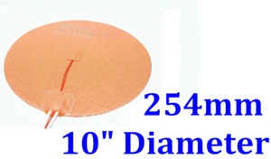 Impresora 3D Delta Thermister 10" 254mm 400W 3m Thermister Delta Calentador Almohadilla Redonda de Silicona - Imagen 1 de 12