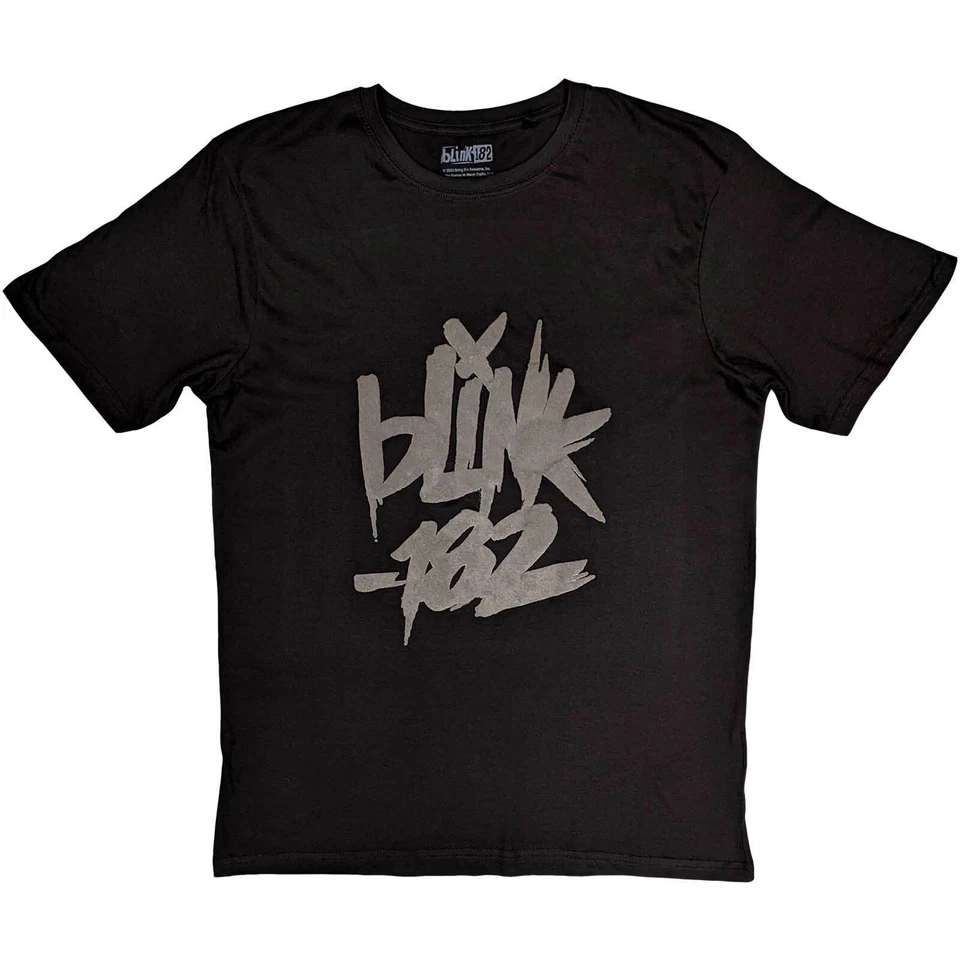 T-shirt - Blink 182 - Neon Hi-build Band Logo (large) - Imagen 1 de 1