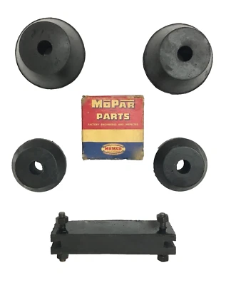 1939-1956 Dodge Fargo Truck Front 6 Cylinder Engine Motor Mount Set - Image 1 of 4