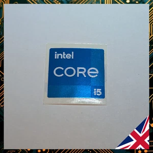 5x Intel Core i5 Aufkleber 11. 12. 13. 14. 15. 18x18mm Original Folie Badge - Bild 1 von 3