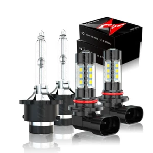 D2S 9006/9145 4x LED HID Headlight Fog Light Bulbs Kit For Lexus LS430 2004-2006 - Picture 1 of 19