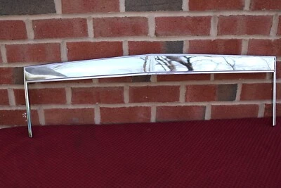 1980-92 CADILLAC RWD DEVILLE FLEETWOOD BROUGHAM CHROME GRILLE BEZEL...CLEAN - Image 1 of 4