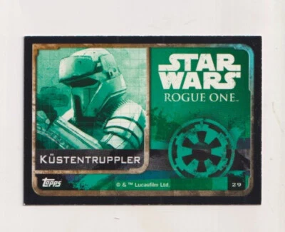 Topps Star Wars - Rogue One - Nr. 29 Küstentruppler - Bild 1 von 2