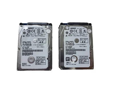 10 Stück HGST 250GB 2,5 Zoll SATA Laptop Notebook Festplatte 250GB - Bild 1 von 2