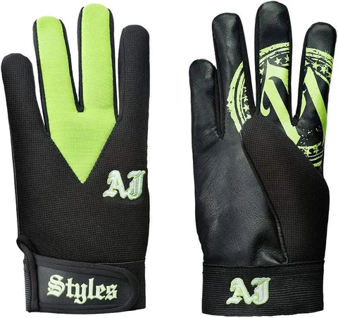 AJ Styles P1 Logo Carolina Blue Replica Fight Gloves Cover
