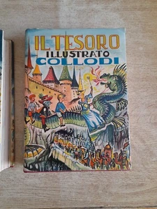 Libro Il Tesoro Illustrato Collodi Le Avventure di Pinocchio 1959 - Foto 1 di 3