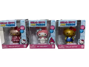 Die-Cast Metal Metalfigs Lot Sanrio Hello Kitty & Friends Pink Gold My Melody - Picture 1 of 4