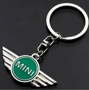 Mini Keyring Green Cooper S Mini One Jcw Keyring R53 R56 COOPER WORKS - Picture 1 of 2