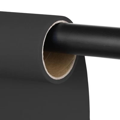 Rollo de papel de fondo fotográfico sin costuras azul azabache 53"x16' Foto 1 de 4