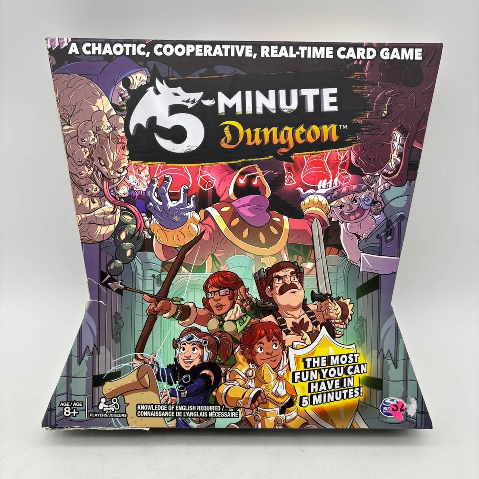 5-Minute Dungeon Card Game COMPLETE Spin Master 2016 Connor Reid Battle - Image 1 of 4