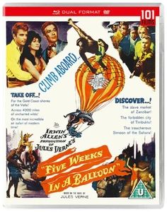 Five Weeks in a Balloon - Blu Ray / DVD - New & Sealed Jules Verne - Picture 1 of 3