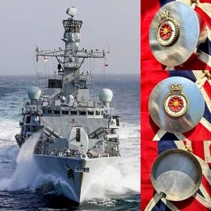 Royal Navy HMS Montrose Ceremonial 9" Raketenwerfer Laufabdeckungen - Bild 1 von 10