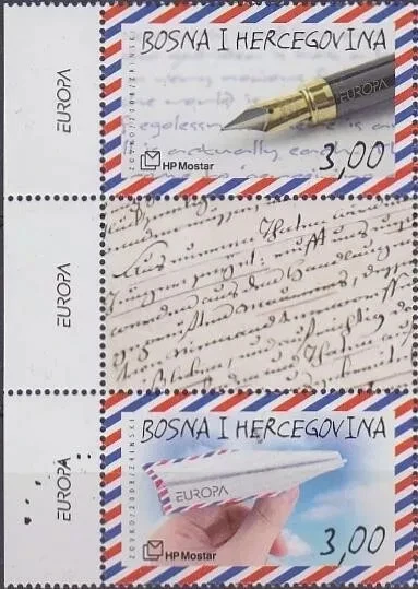 Bosnia 2008 ( HP Mostar ) ☀ Europa Cept - Writing Letters Set  ☀ MNH** - Image 1 of 1