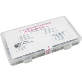 Kit de fijación de 456 mm de fabricación de ruedas - 218 piezas de pernos de acero inoxidable Foto 1 de 1