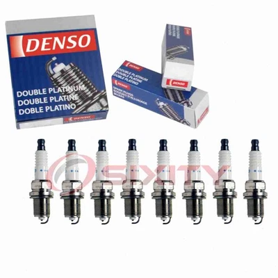 8 pc Denso Platinum Long Life Spark Plugs for 1985 Buick Riviera 5.0L V8 ex Foto 1 de 4