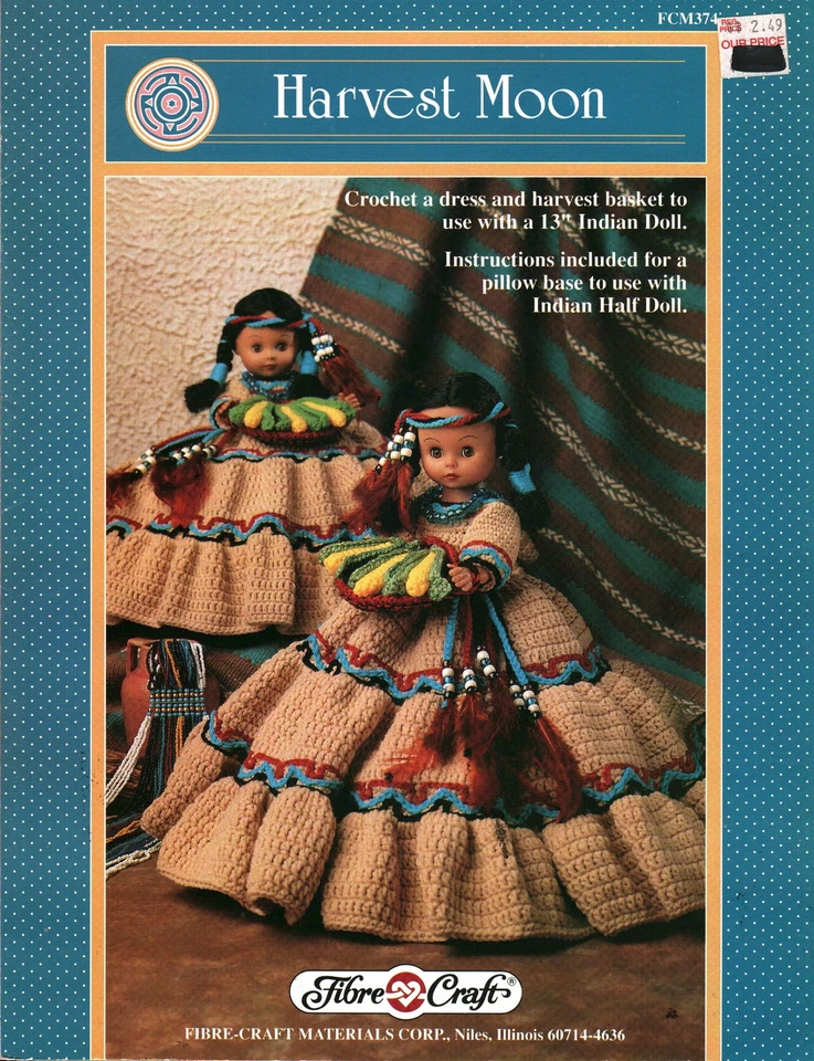 Ropa para muñeca Harvest Mooon Crochet | Fibre Craft FCM374 Foto 1 de 1