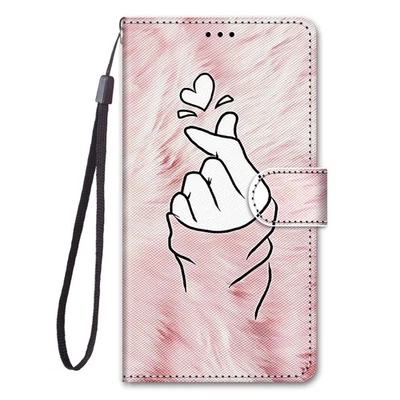 Funda tipo billetera de mano Love para Samsung iPhone Mi OPPO Redmi Moto Google Sony Honor Foto 1 de 4