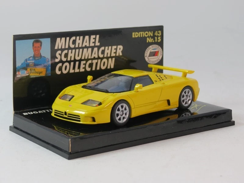 Minichamps Bugatti EB110 Michael Schumacher 1994 MSC #15 1/43 510430012 - Immagine 1 di 4