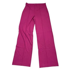 Ripley Rader Ponte Wide Leg High Rise Pants Pink Size 2+ (1X 14-16) - Picture 1 of 8
