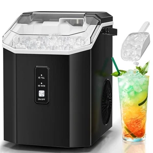 Countertop Nugget Ice Maker Self Cleaning Compact Handle Basket Scoop Included - Picture 1 of 9